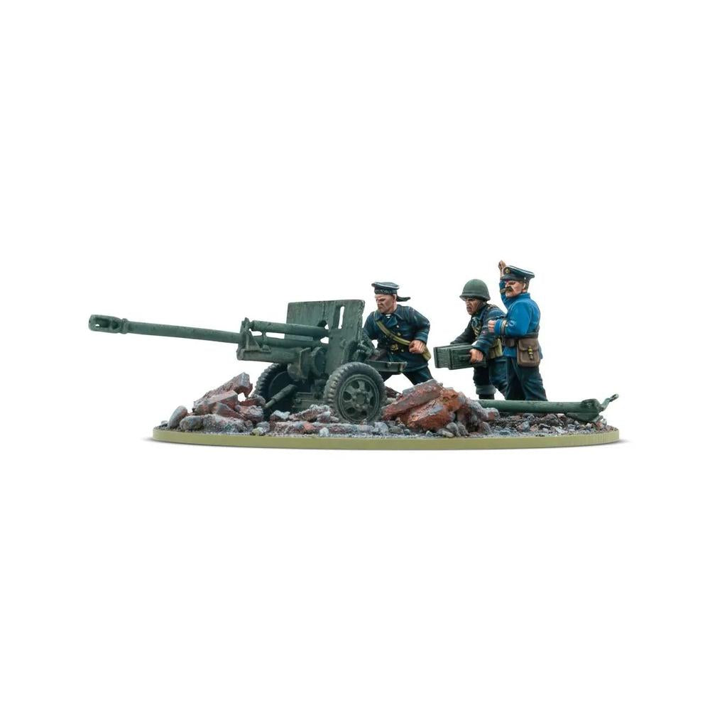 Bolt Action: ZiS-3 DIvisional Gun with Soviet Naval Brigade Crew