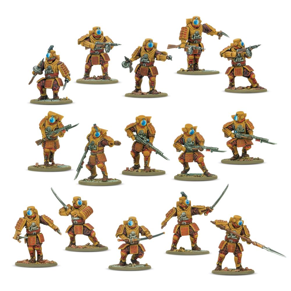 Konflikt '47 Empire of Japan Ghost Warriors Infantry Squad (plastic)