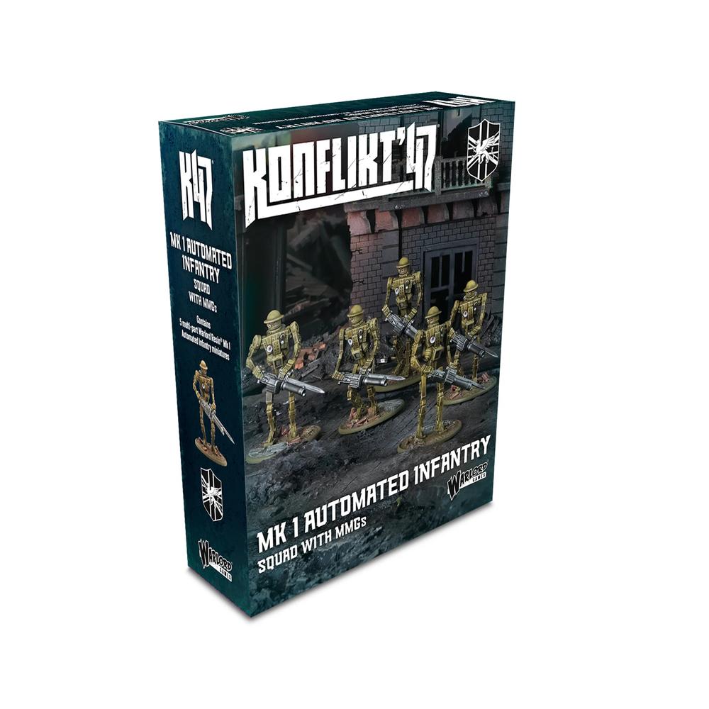 Konflict '47: Mk I Automated Infantry Squad with MMG