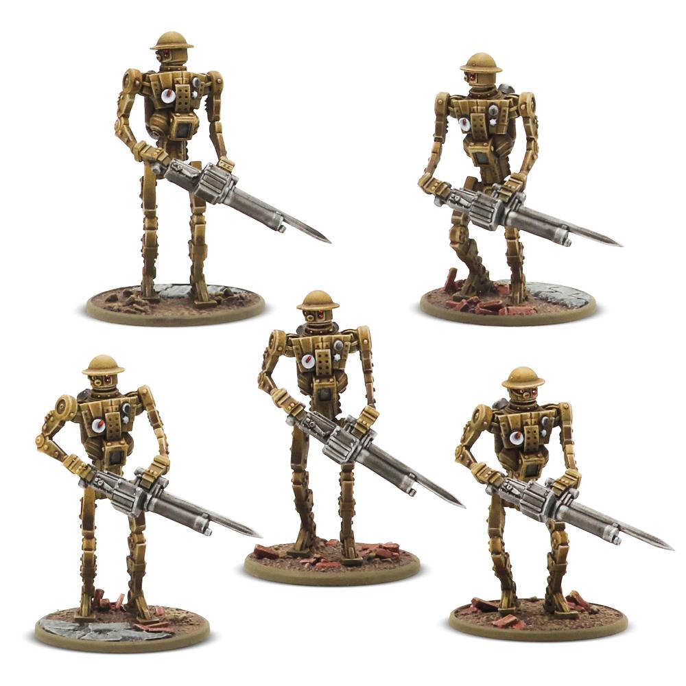 Konflict '47: Mk I Automated Infantry Squad with MMG