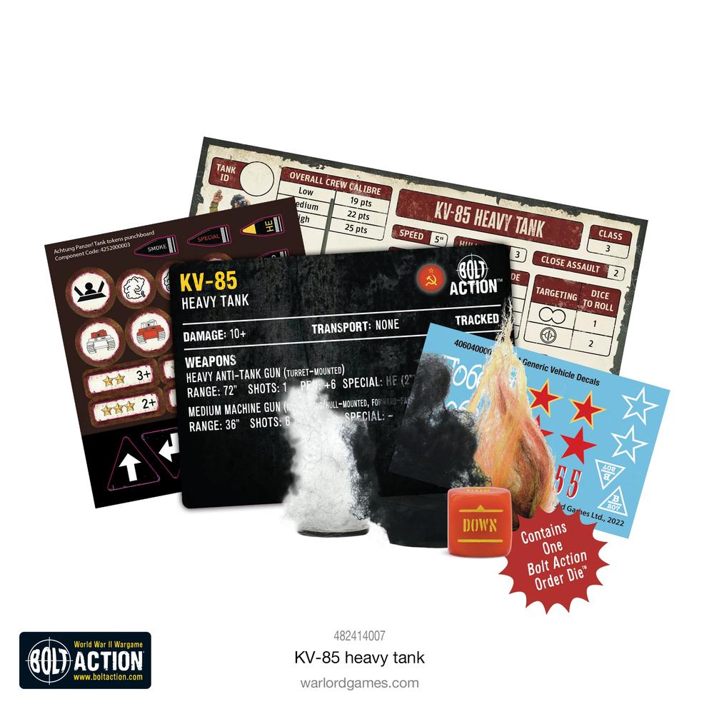 Bolt Action: KV-85 Heavy Tank_5