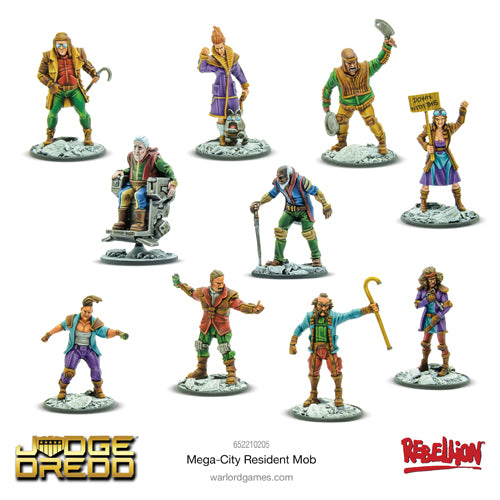 Judge Dredd - Mega City Resident Mob