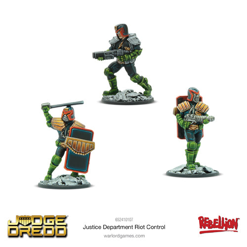Judge Dredd - Justice Department Riot Control | Zatu Games
