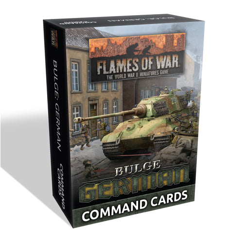 Bulge: Germans Command Cards (66x Cards)