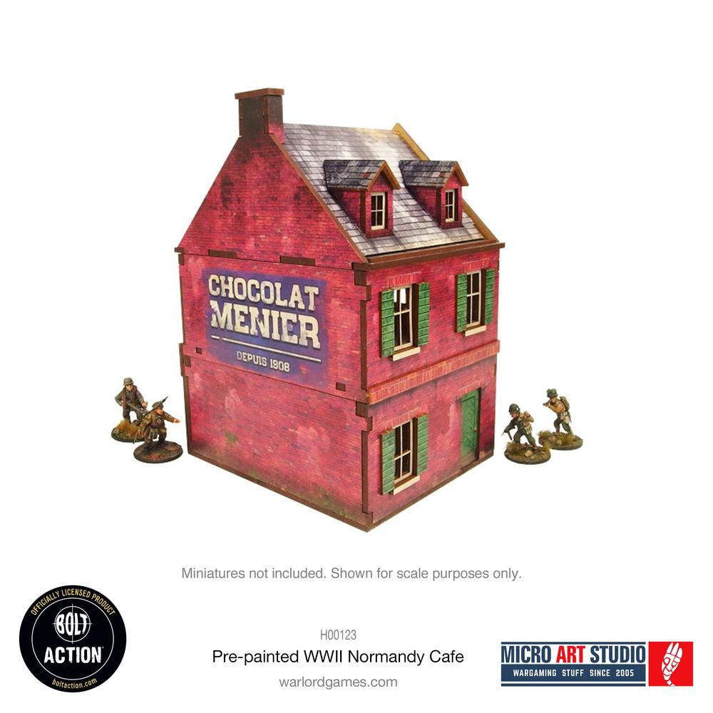 Bolt Action: WW2 Normandy Cafe PREPAINTED_1