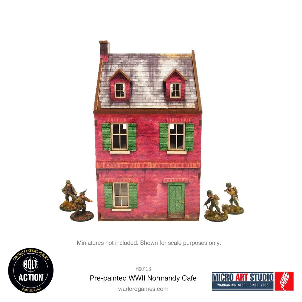 Bolt Action: WW2 Normandy Cafe PREPAINTED_2