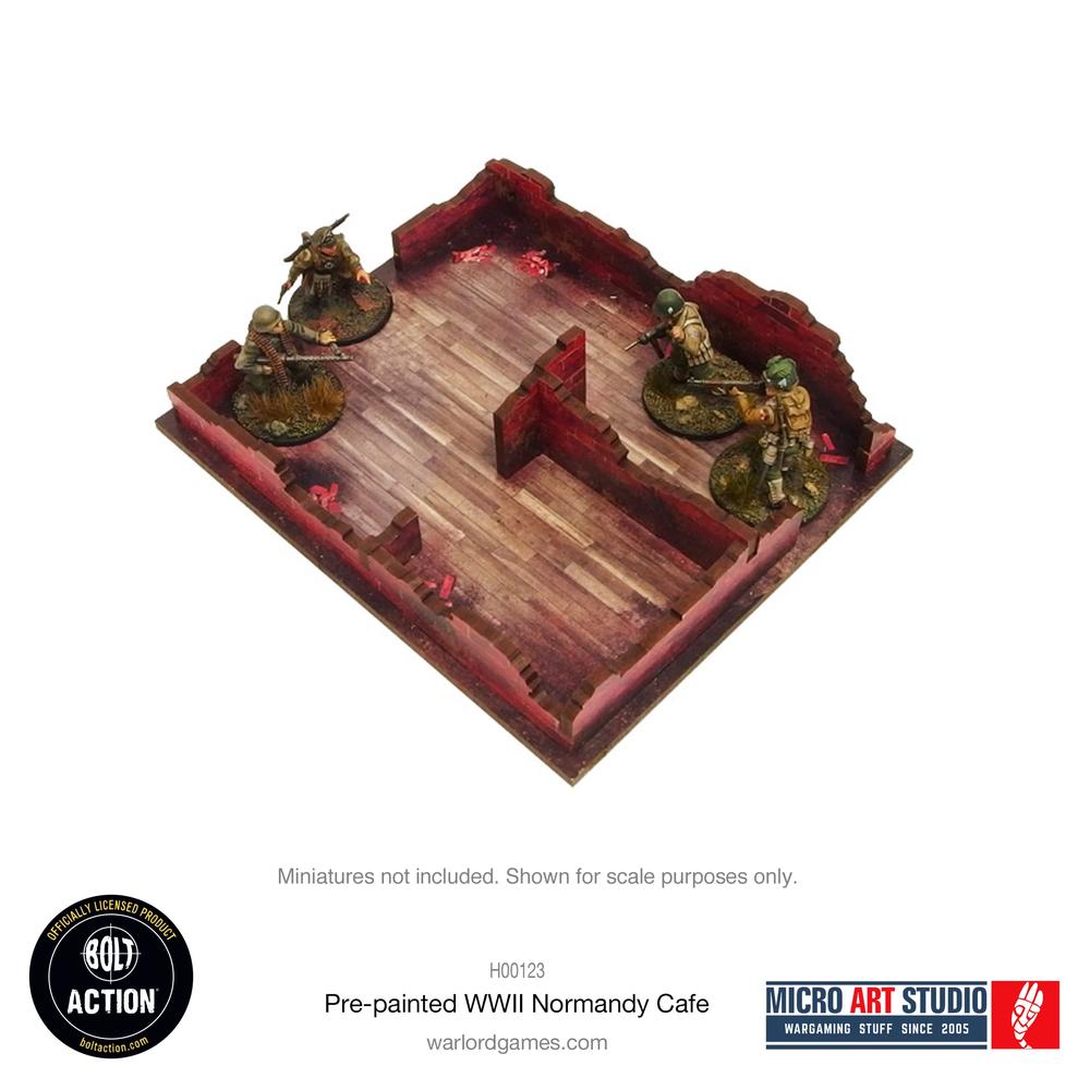 Bolt Action: WW2 Normandy Cafe PREPAINTED_5