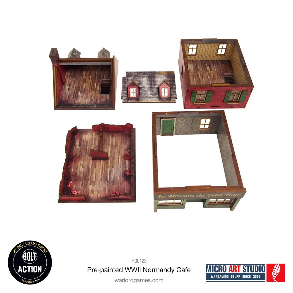 Bolt Action: WW2 Normandy Cafe PREPAINTED_6