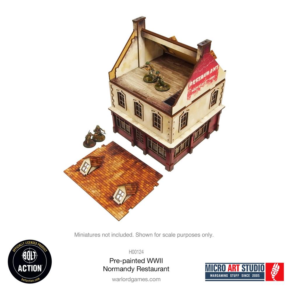 Bolt Action: WW2 Normandy Restaurant PREPAINTED_3