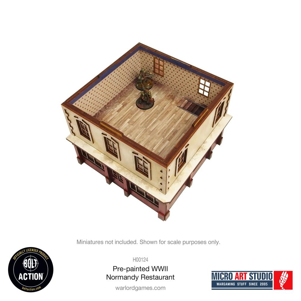 Bolt Action: WW2 Normandy Restaurant PREPAINTED_4