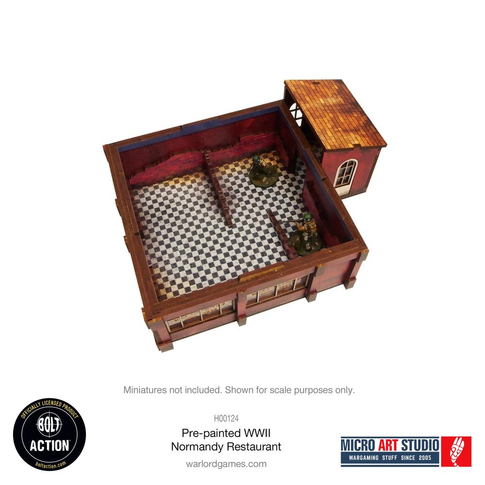 Bolt Action: WW2 Normandy Restaurant PREPAINTED_5