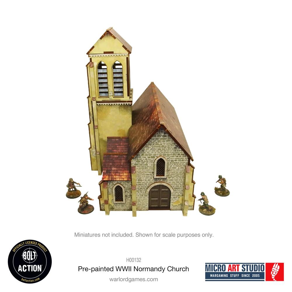 Bolt Action: WW2 Normandy Church PREPAINTED_1