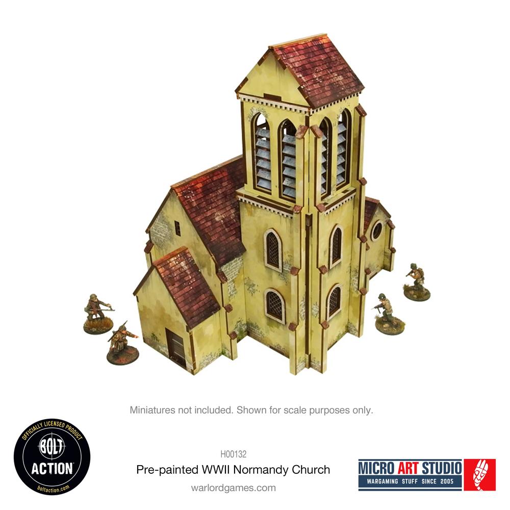 Bolt Action: WW2 Normandy Church PREPAINTED_6