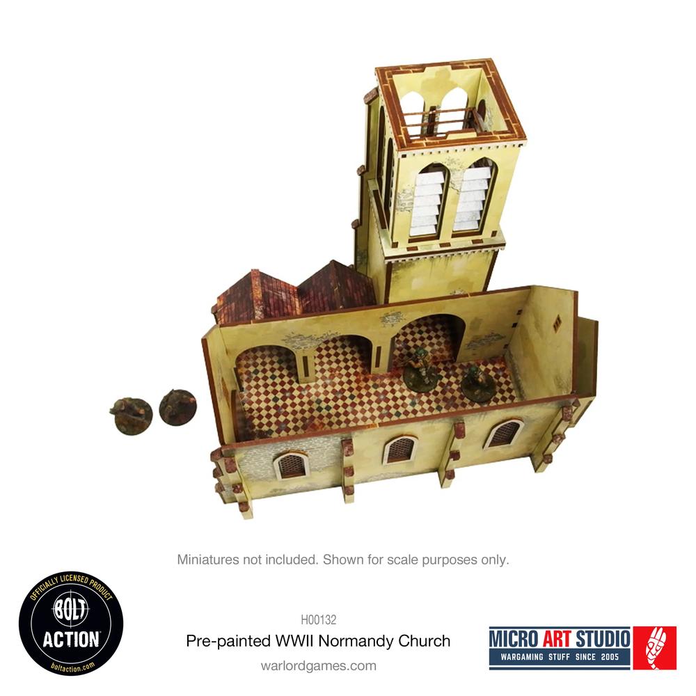 Bolt Action: WW2 Normandy Church PREPAINTED_7