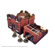 Bolt Action: WW2 Ostfront Stalingrad Small House (with Garage)
