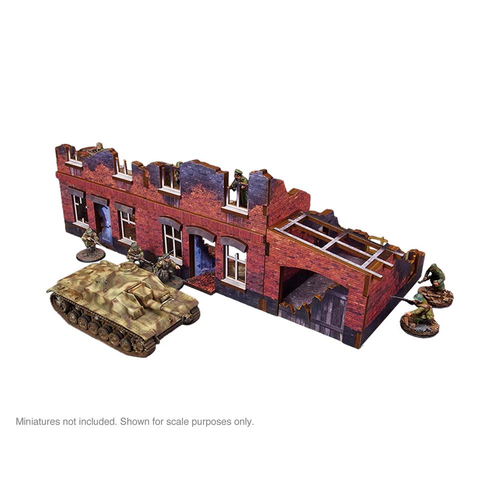 Bolt Action: WW2 Ostfront Stalingrad Small House (with Garage)_4