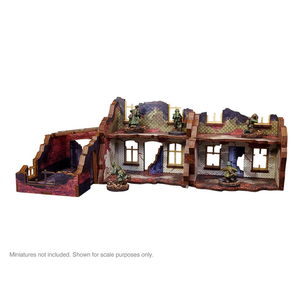 Bolt Action: WW2 Ostfront Stalingrad Small House (with Garage)_5