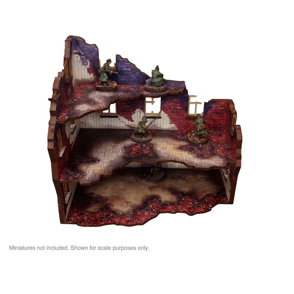 Bolt Action: WW2 Ostfront Stalingrad Apartment Block Front_11