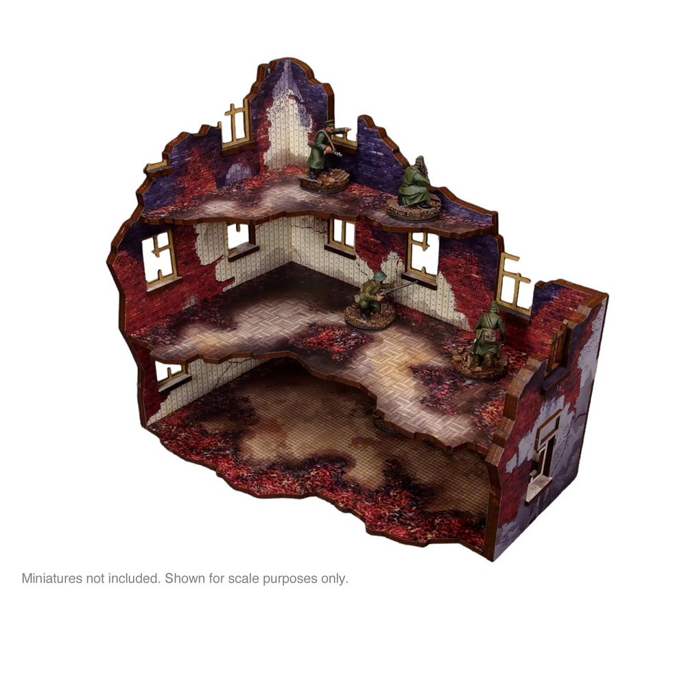 Bolt Action: WW2 Ostfront Stalingrad Apartment Block Front_12