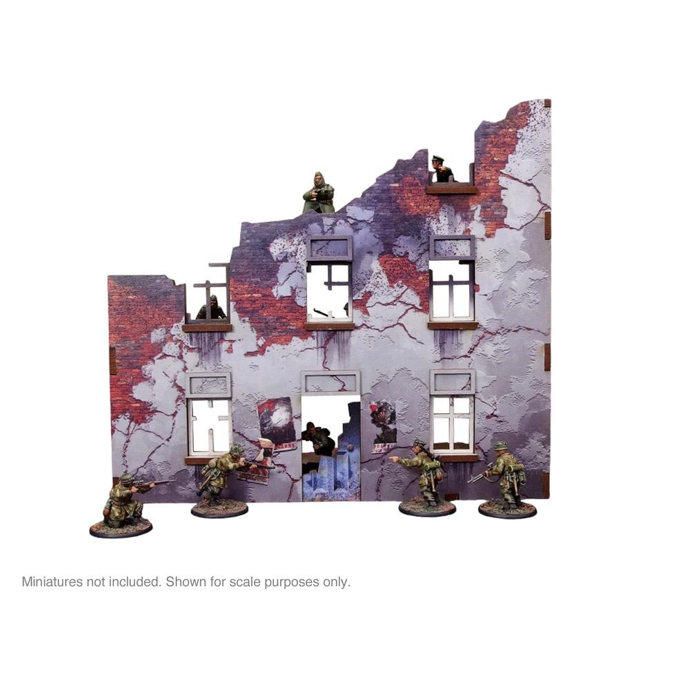 Bolt Action: WW2 Ostfront Stalingrad Apartment Block Front_13