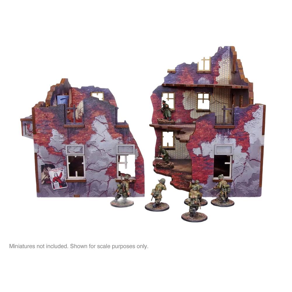Bolt Action: WW2 Ostfront Stalingrad Apartment Block Front_4
