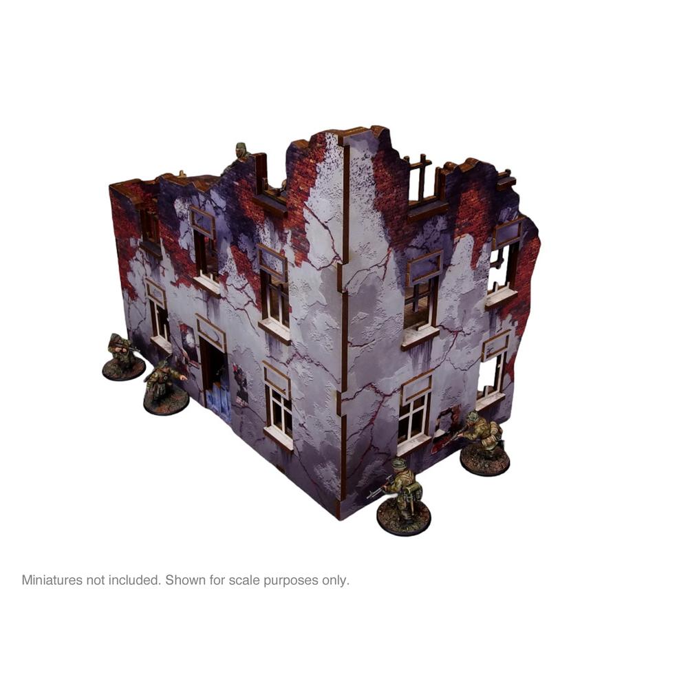 Bolt Action: WW2 Ostfront Stalingrad Apartment Block Front_9