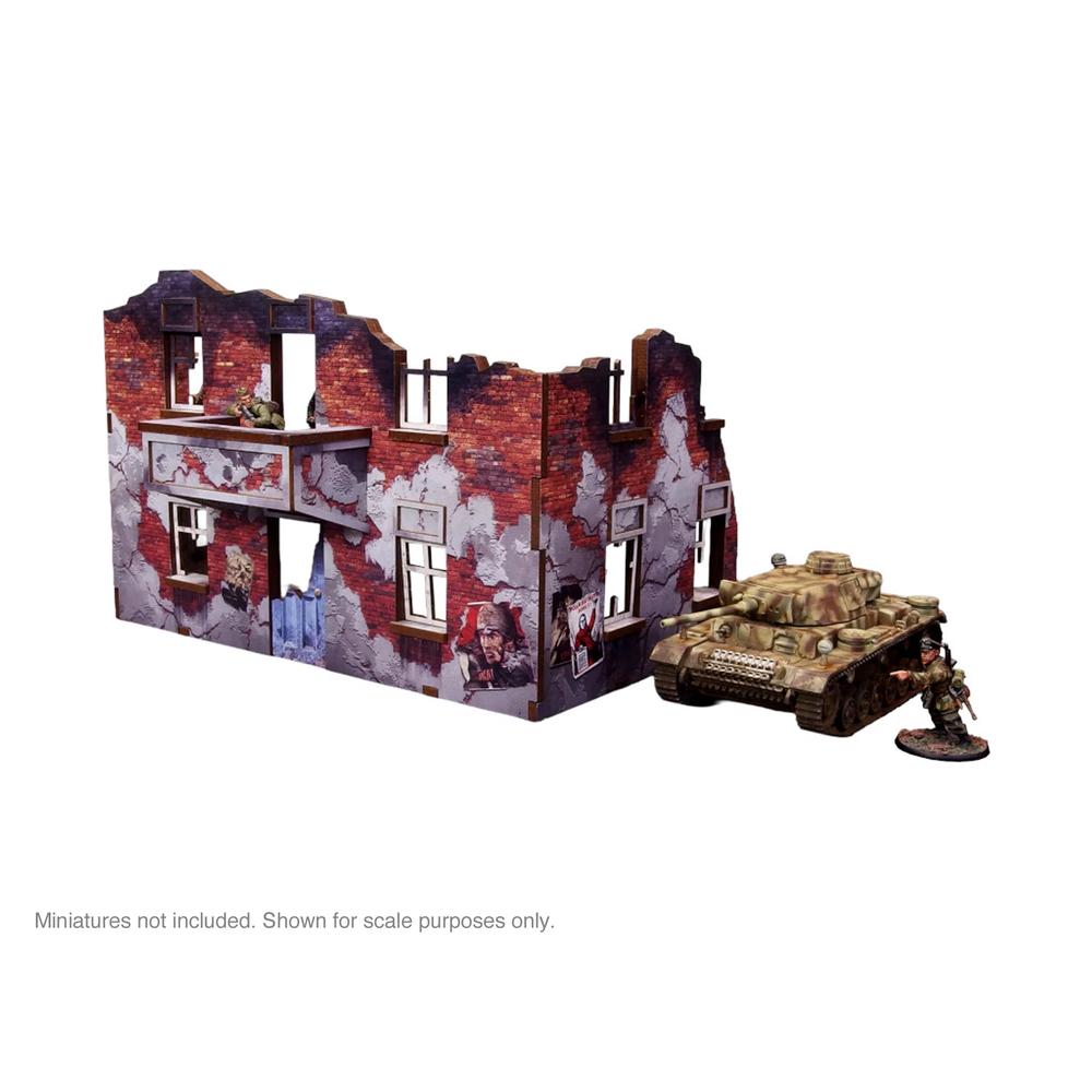 Bolt Action: WW2 Ostfront Stalingrad Apartment Block Back