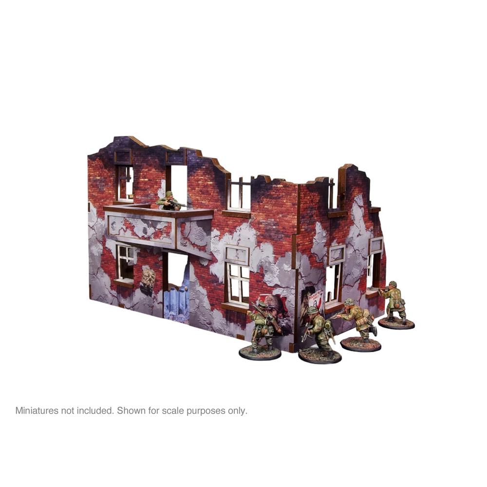 Bolt Action: WW2 Ostfront Stalingrad Apartment Block Back_1