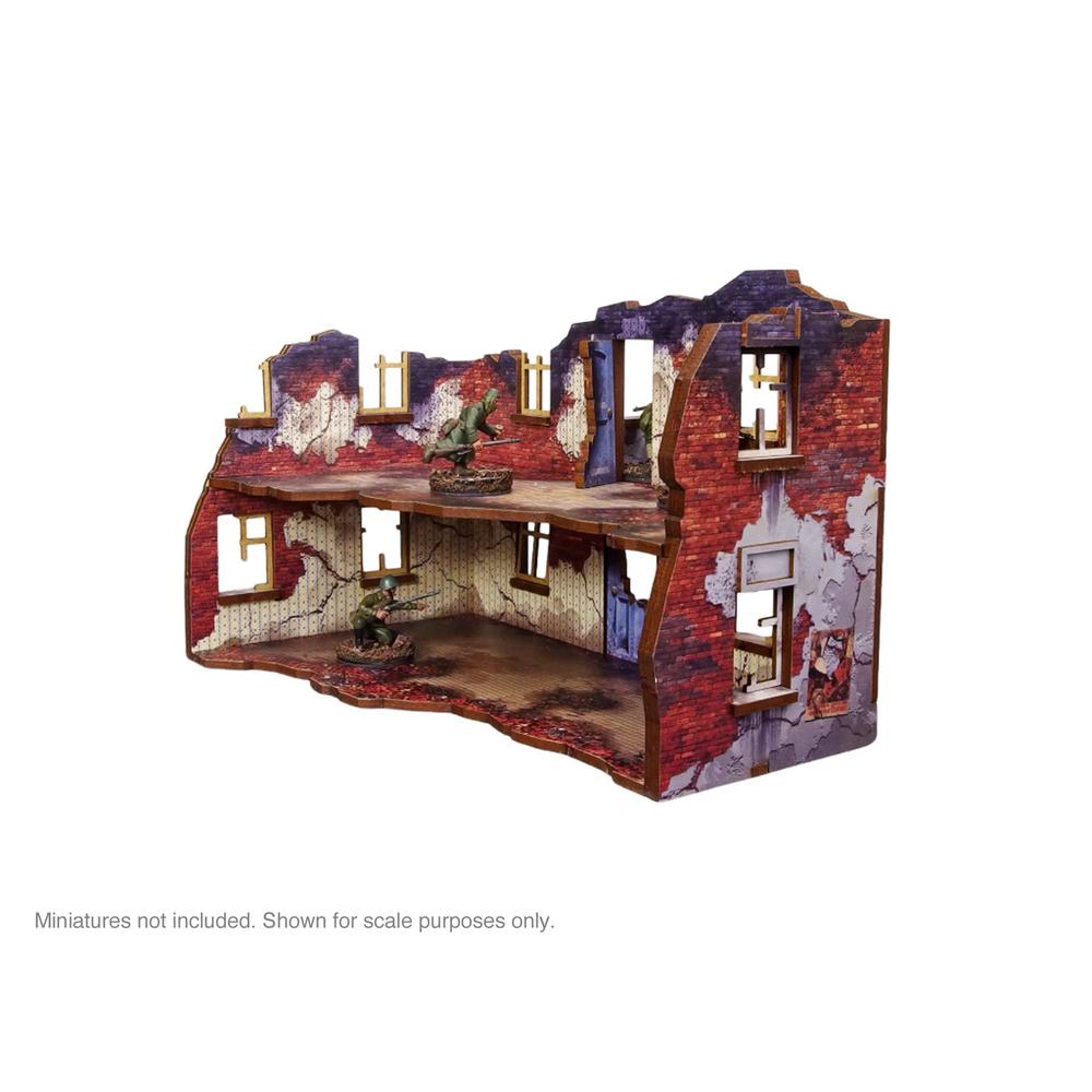 Bolt Action: WW2 Ostfront Stalingrad Apartment Block Back_3