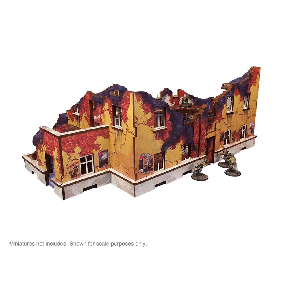 Bolt Action: WW2 Ostfront Stalingrad School Left (with Balcony)_5