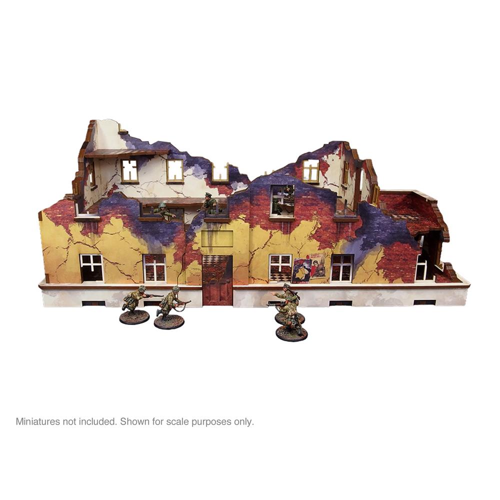 Bolt Action: WW2 Ostfront Stalingrad School Left (with Balcony)_6