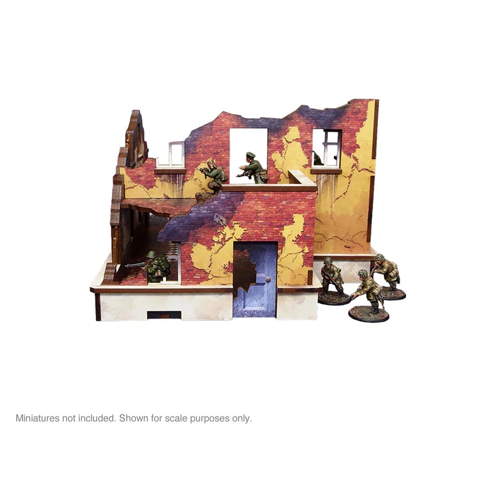 Bolt Action: WW2 Ostfront Stalingrad School Left (with Balcony)_9