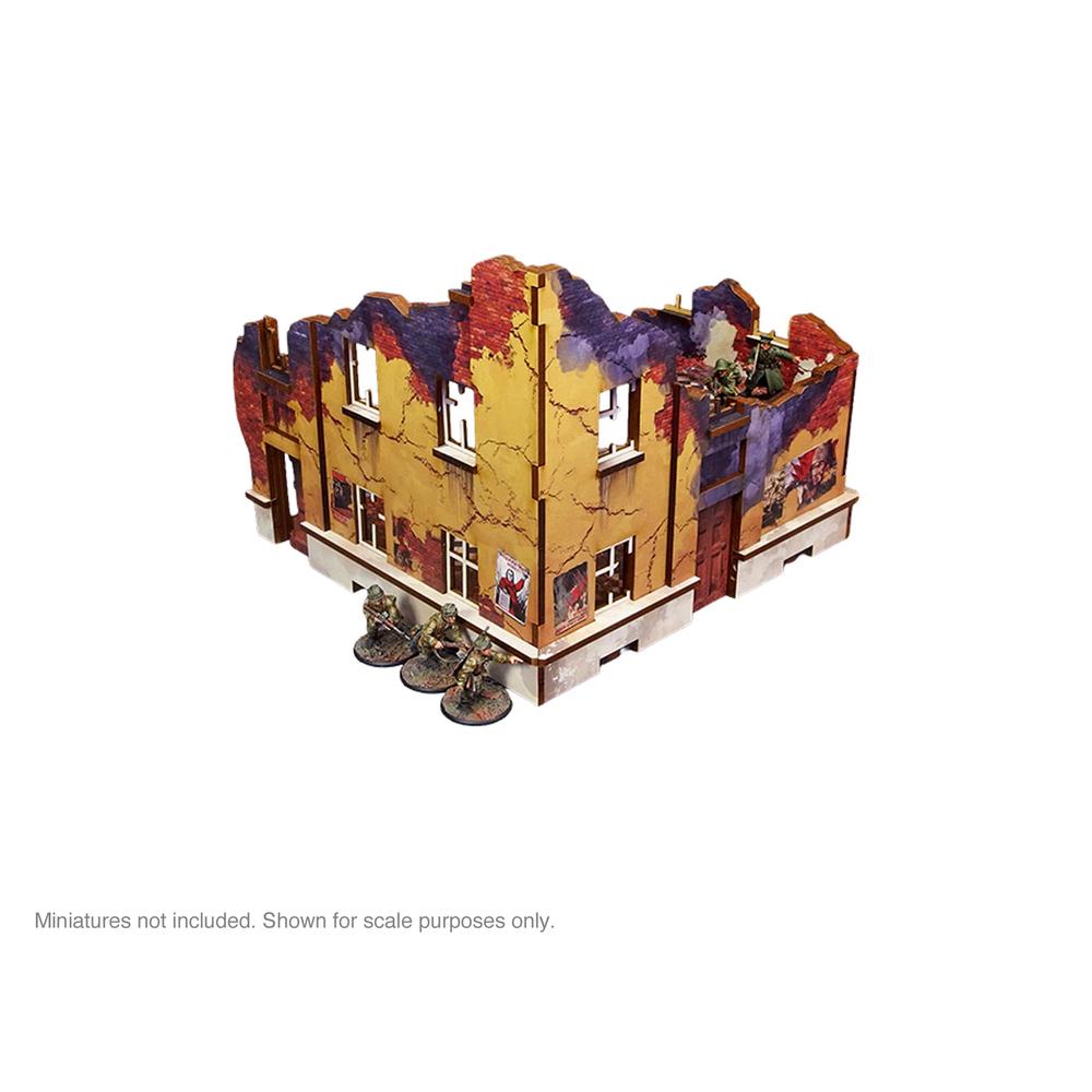 Bolt Action: WW2 Ostfront Stalingrad School Right (with 3rd Floor)