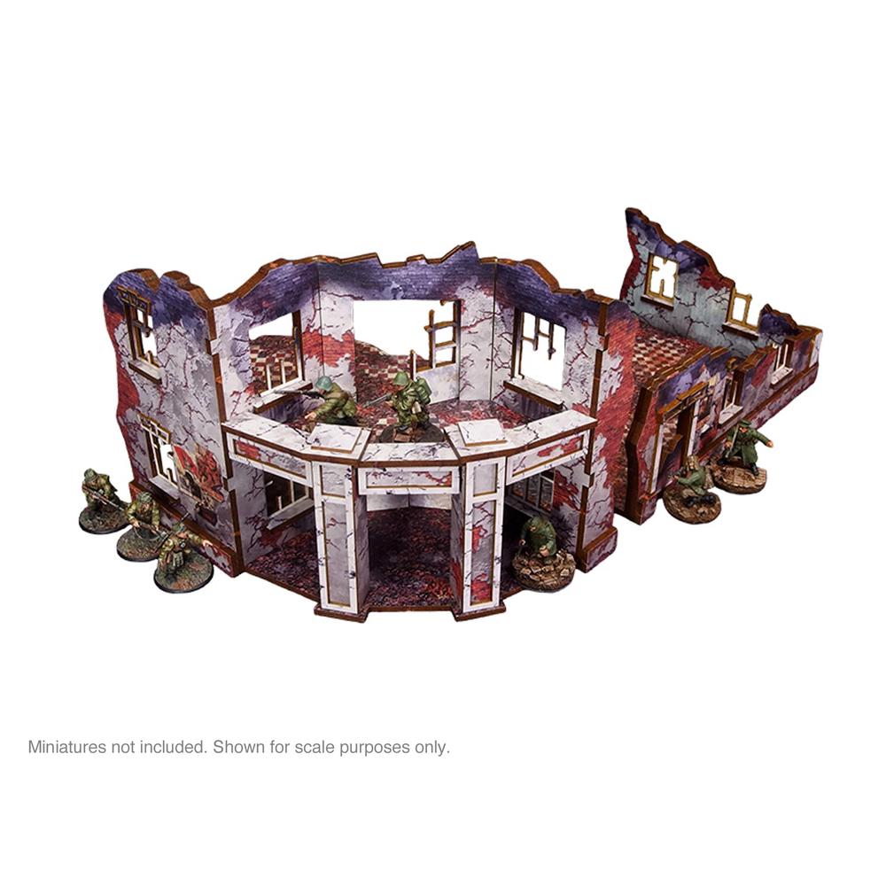 Bolt Action: WW2 Ostfront Stalingrad Univermag Front (with balcony)_2