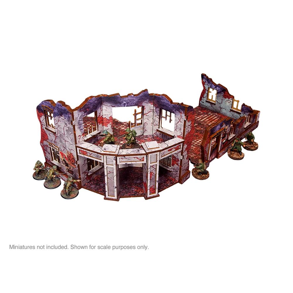 Bolt Action: WW2 Ostfront Stalingrad Univermag Front (with balcony)_3