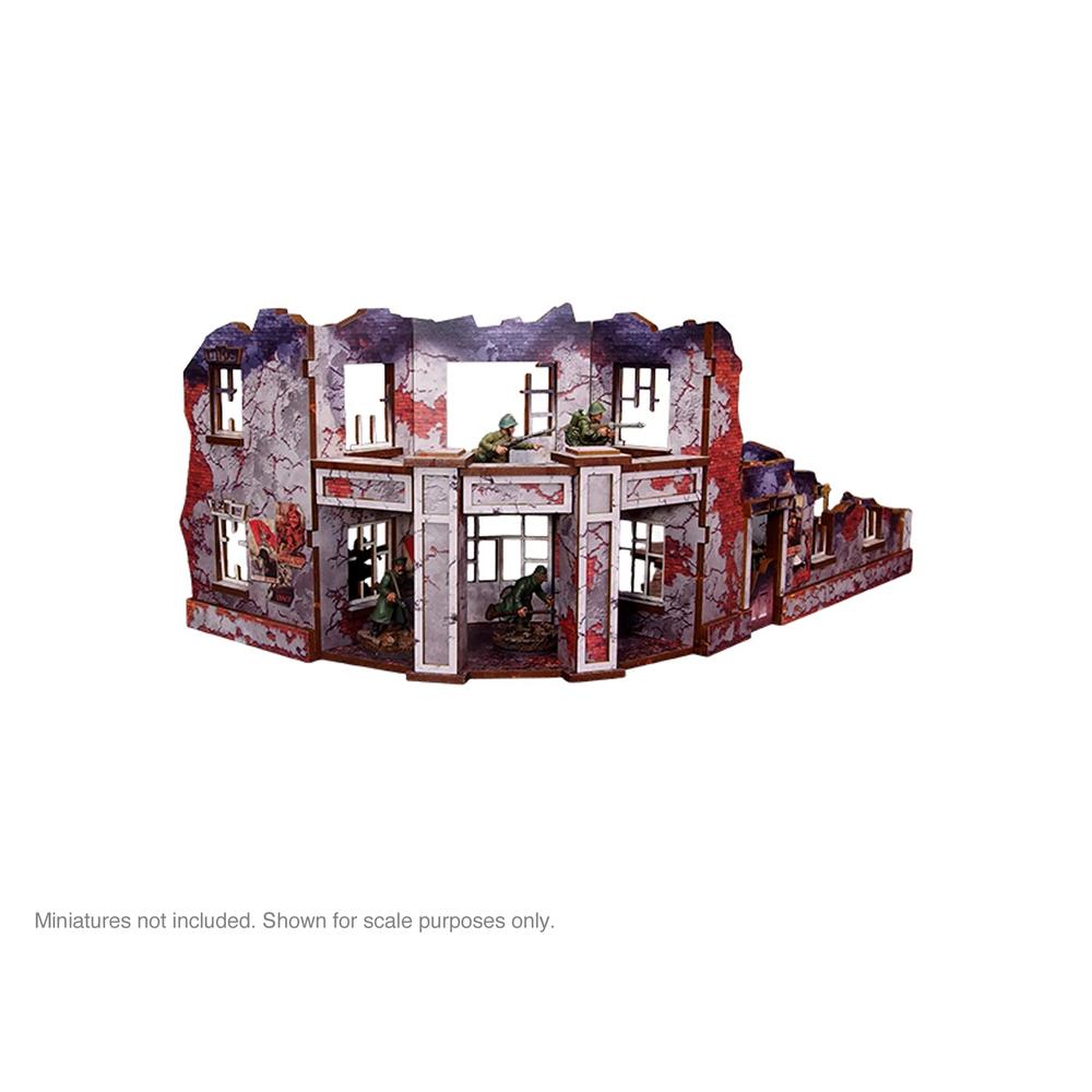 Bolt Action: WW2 Ostfront Stalingrad Univermag Front (with balcony)_4