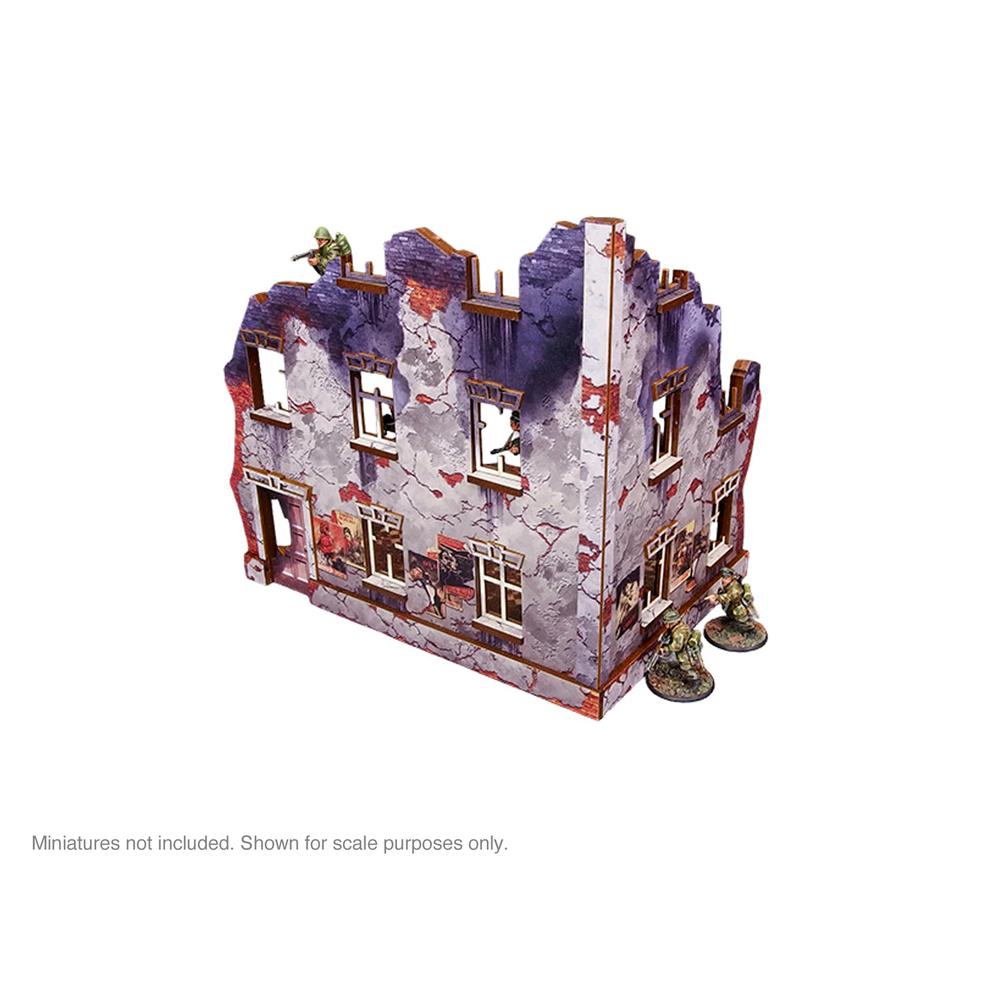 Bolt Action: WW2 Ostfront Stalingrad Univermag Left (with 3rd Floor)