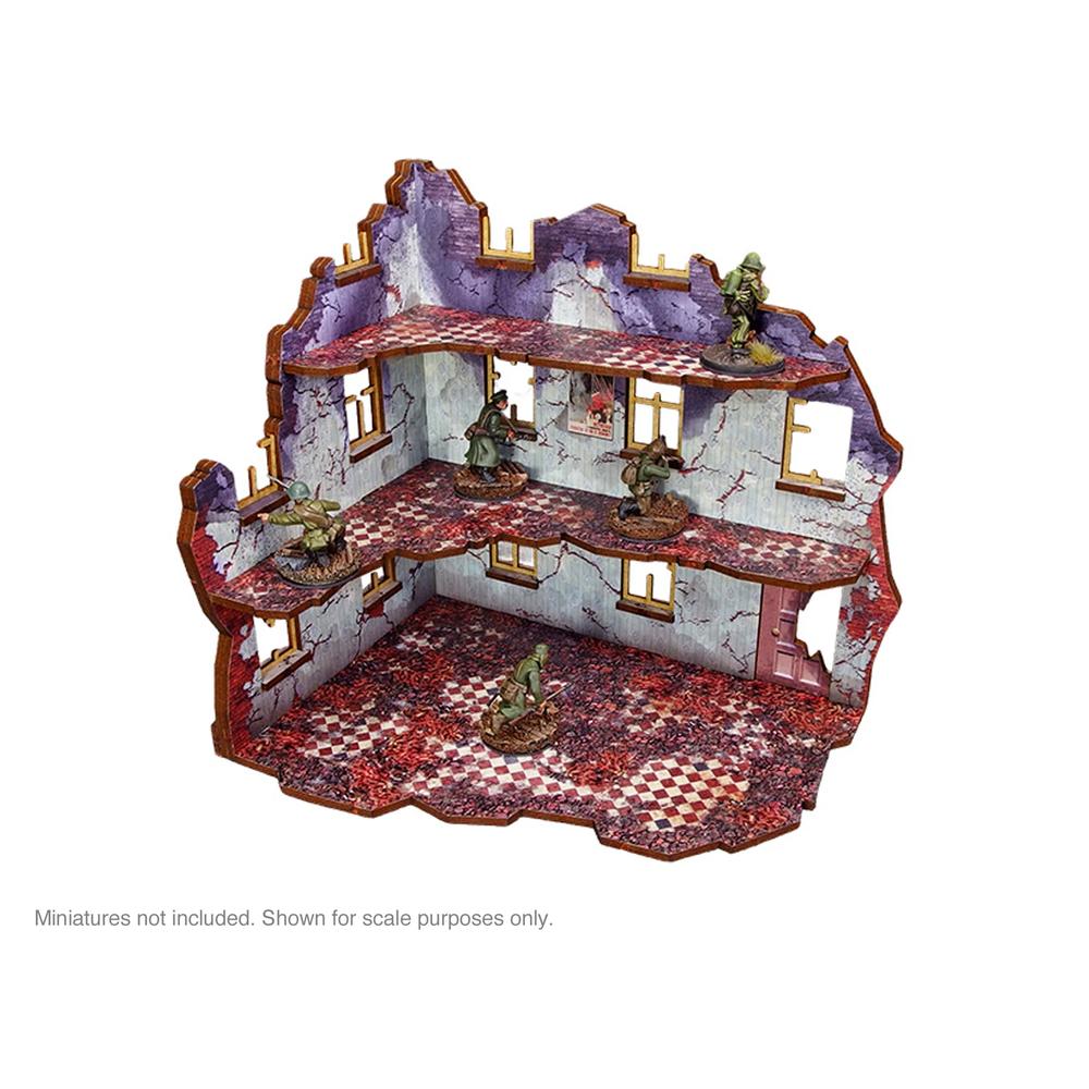 Bolt Action: WW2 Ostfront Stalingrad Univermag Left (with 3rd Floor)_1