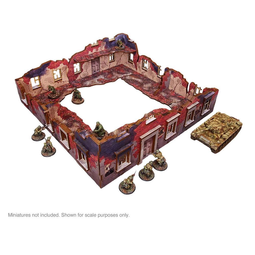 Bolt Action: WW2 Ostfront Stalingrad Ruined Building_8