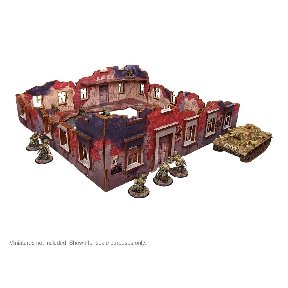 Bolt Action: WW2 Ostfront Stalingrad Ruined Building_9