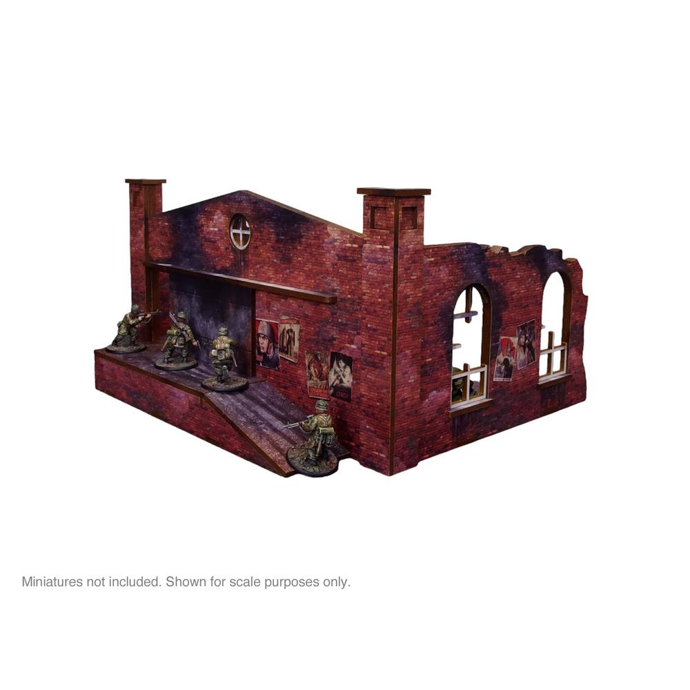 Bolt Action: WW2 Ostfront Stalingrad Factory Back (with Ramp)_2