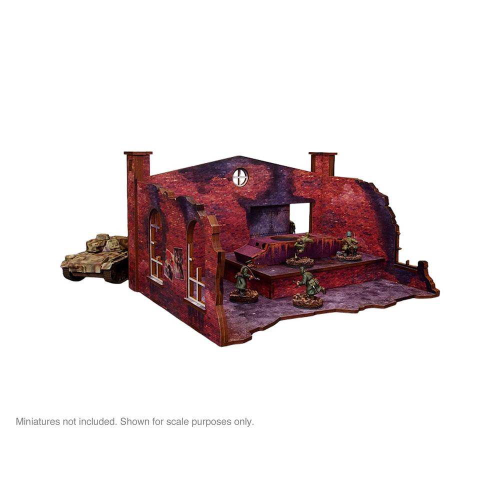 Bolt Action: WW2 Ostfront Stalingrad Factory Back (with Ramp)_3