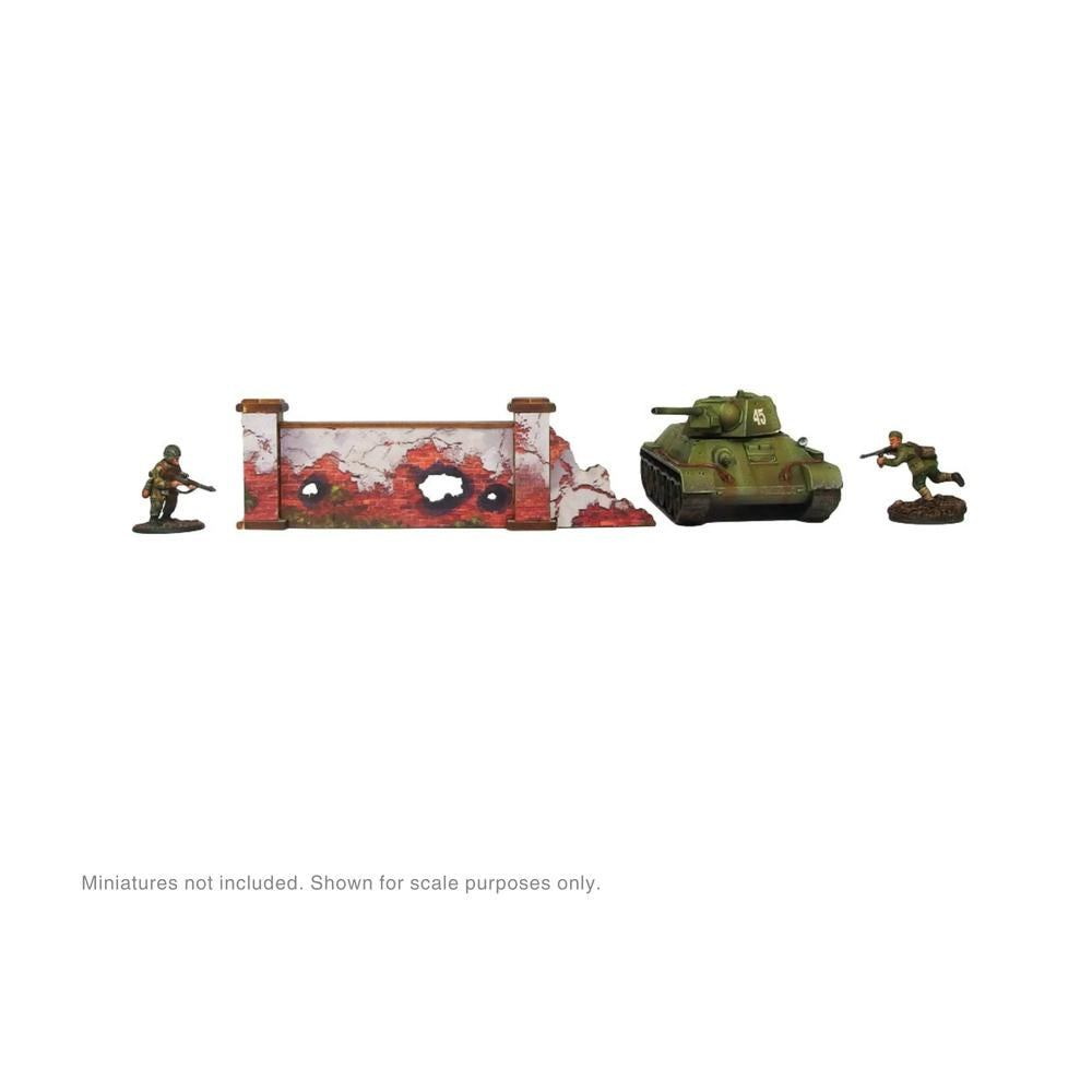 Bolt Action: WW2 Ostfront Stalingrad Walls High PREPAINTED [28mm/1:56]_2