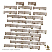 Skytrex: Assorted Village Fences (28mm)