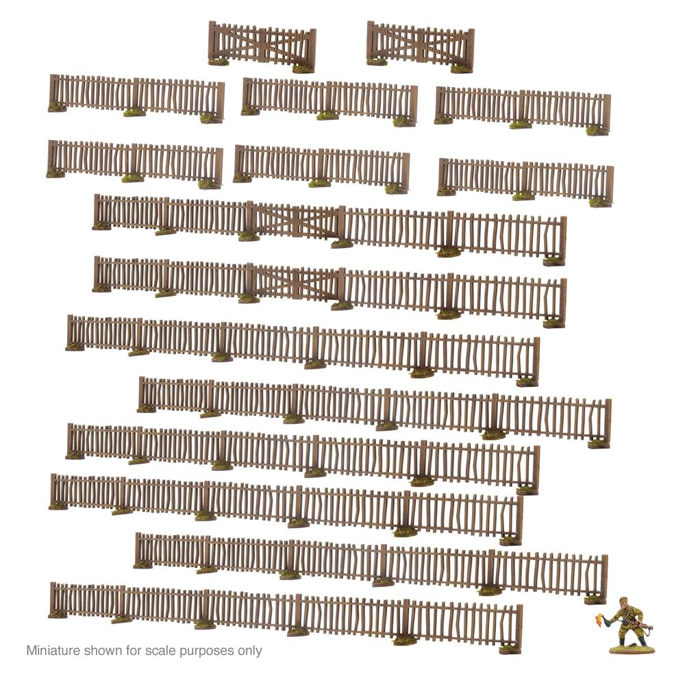 Skytrex: Assorted Village Fences (28mm)