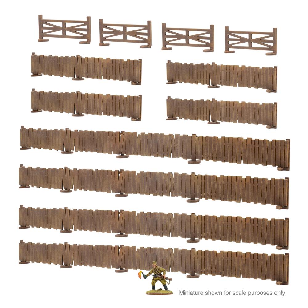 Skytrex: Assorted Panelled Fences (28mm)