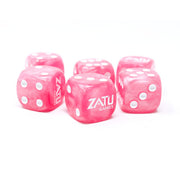 Zatu Dice - Pink/White