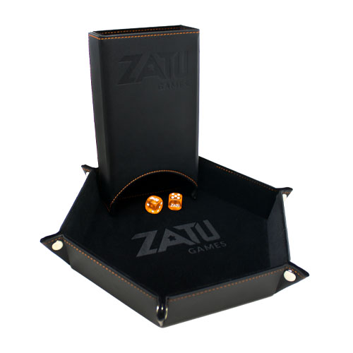 Zatu Hexagonal Dice Tower - Black
