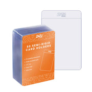 Zatu Semi Rigid Top Loaders - Pack of 50