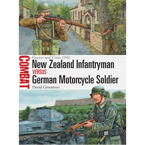 Zealand Infantryman vs German Motorcycle Soldier